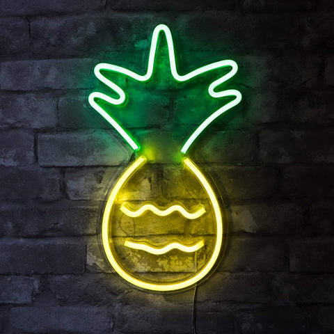 Pineapple Neon Væglampe