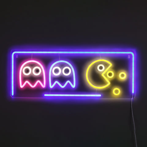 Pacman Neon Væglampe