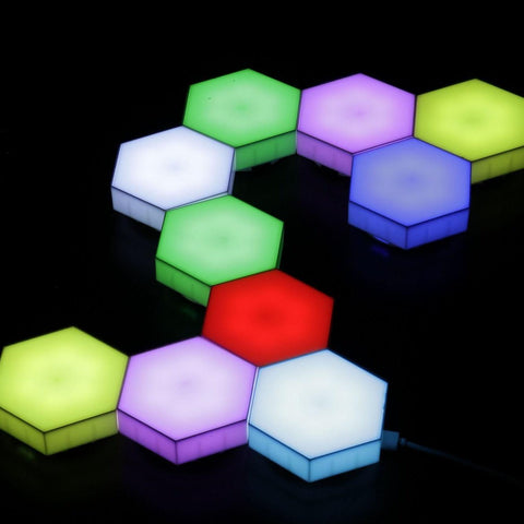 Hexagon LED 5-Set Touch/Remote